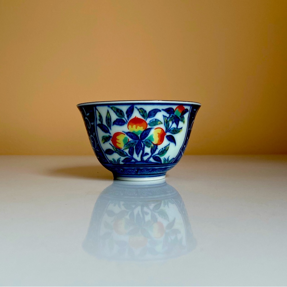 Floral Ceramic Cup